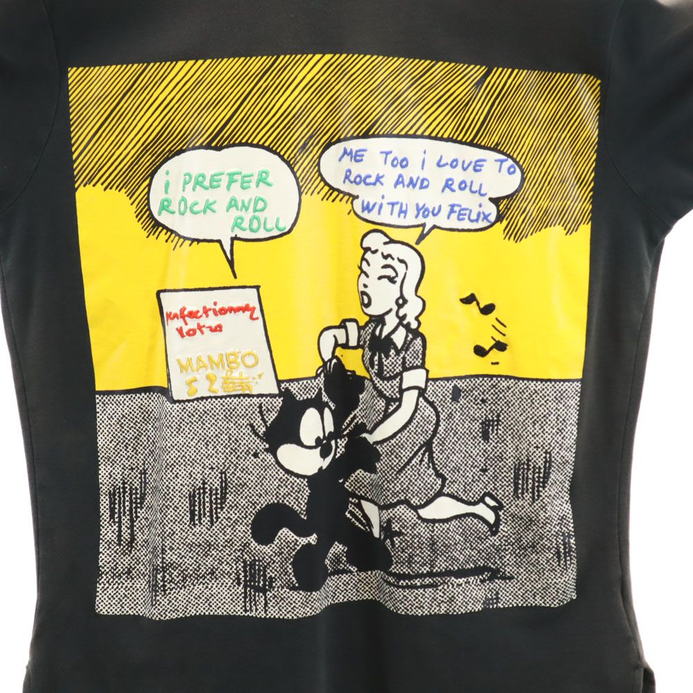 JC de CASTELBAJAC カステルバジャック イタリア製 プリント 半袖 Tシャツ S グレー系 メンズ