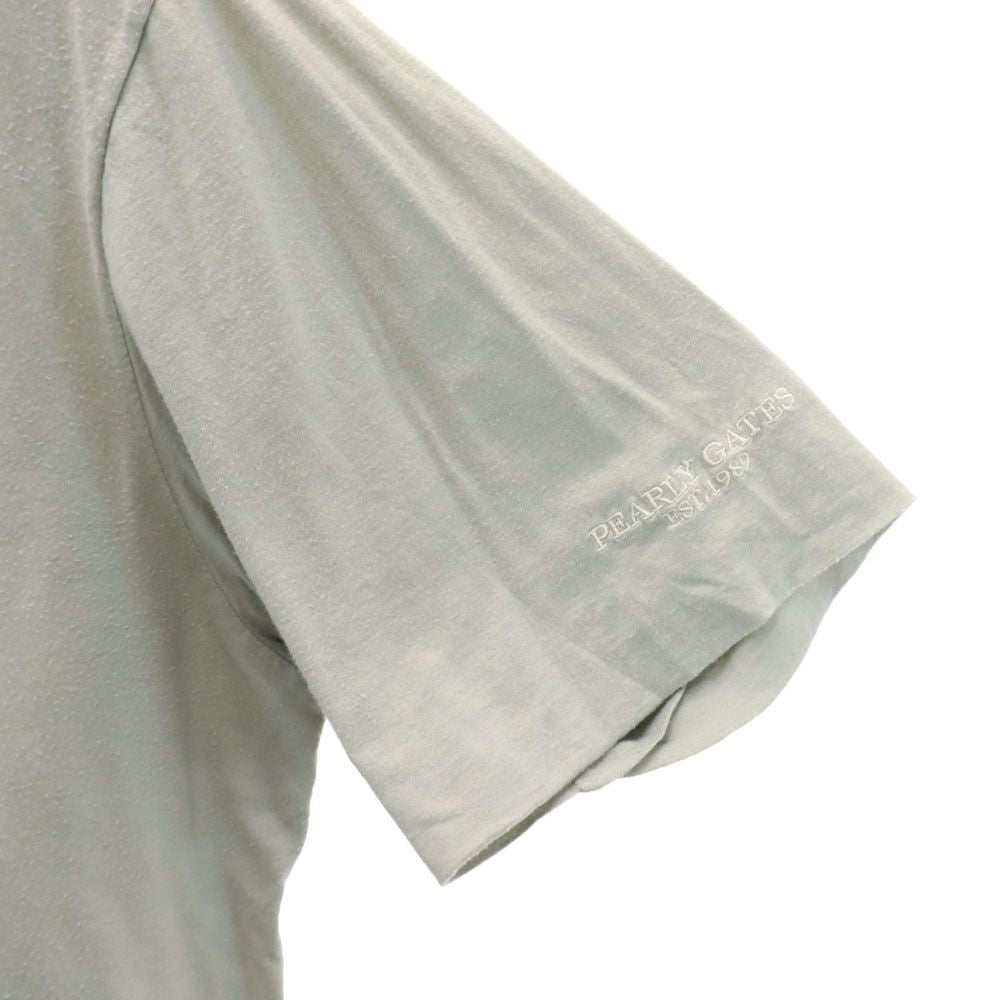 PEARLY GATES パーリーゲイツ ゴルフ 半袖 ポロシャツ 6 グレー系 メンズ