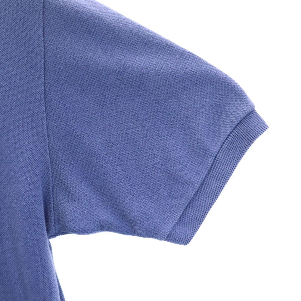 フレッドペリー 90s イギリス製 オールド 半袖 ポロシャツ 40 ネイビー FRED PERRY 鹿の子 メンズ