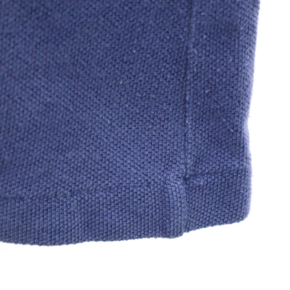 フレッドペリー 90s イギリス製 オールド 半袖 ポロシャツ 40 ネイビー FRED PERRY 鹿の子 メンズ