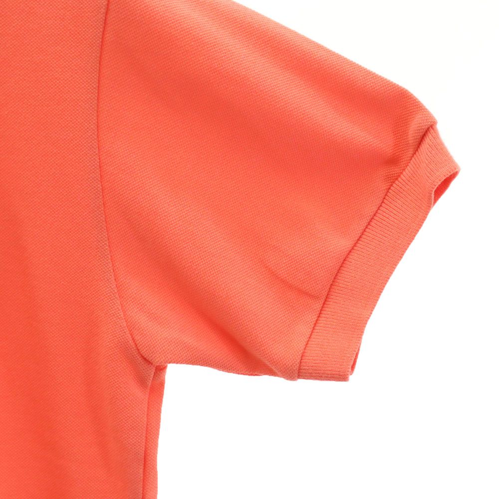 Burberrys バーバリーズ 90s オールド 半袖 ポロシャツ S オレンジ系 OF LONDON 鹿の子地 メンズ