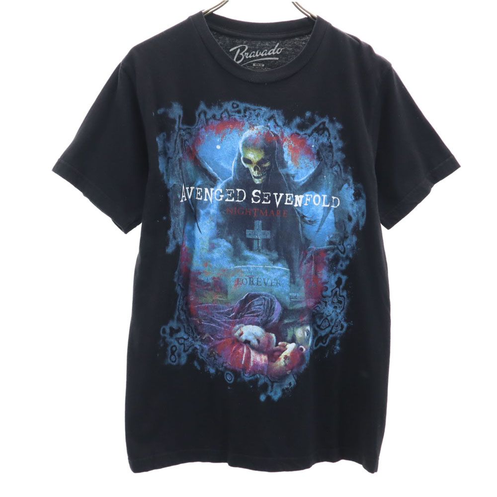 Bravado ブラヴァド プリント 半袖 Tシャツ M ブラック系 メンズ