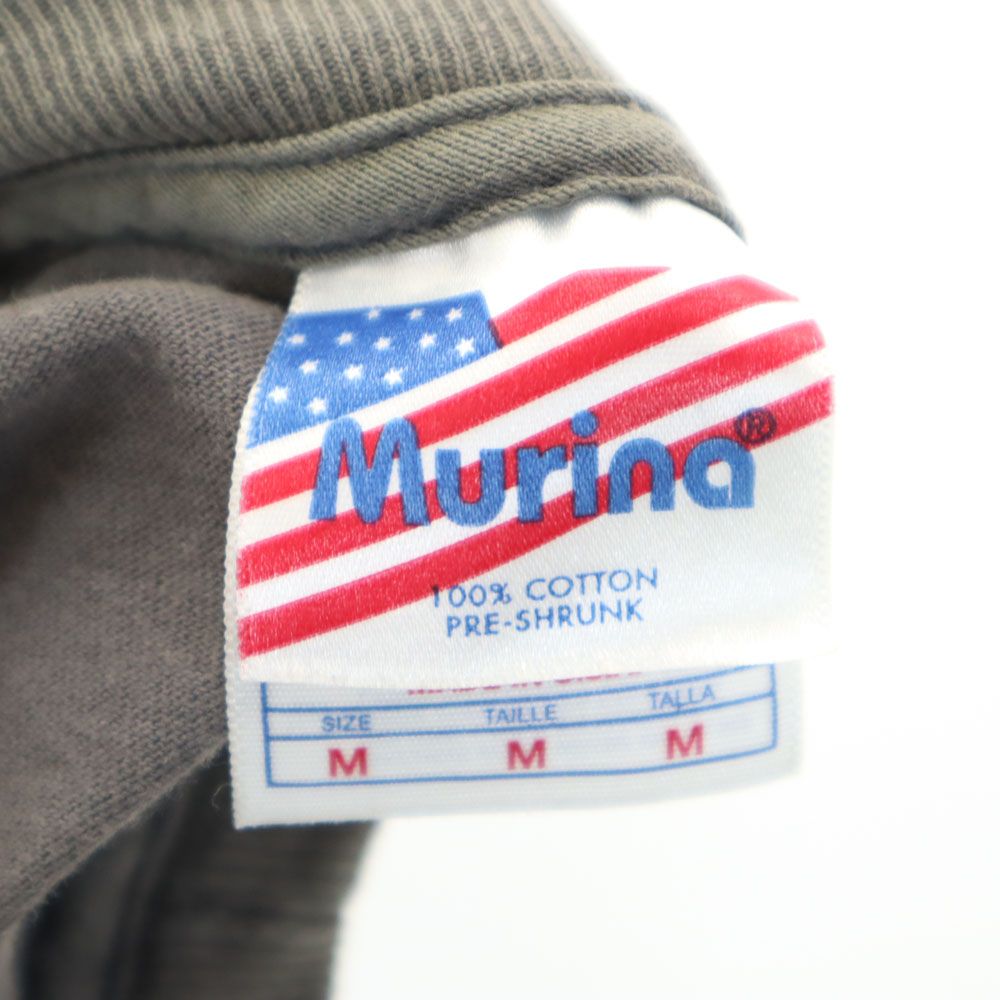 ムリナ 00s USA製 COLDPLAYツアー プリント 半袖 Tシャツ M カーキ系 Murina バンT メンズ