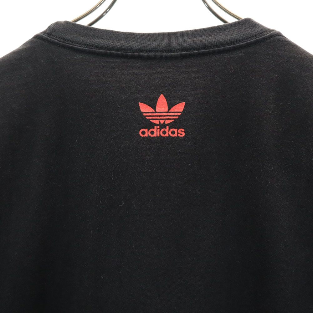 adidas アディダス NBA SERIES オールド トレフォイルロゴ バスケ 半袖 Tシャツ ブラック系 バスケ メンズ