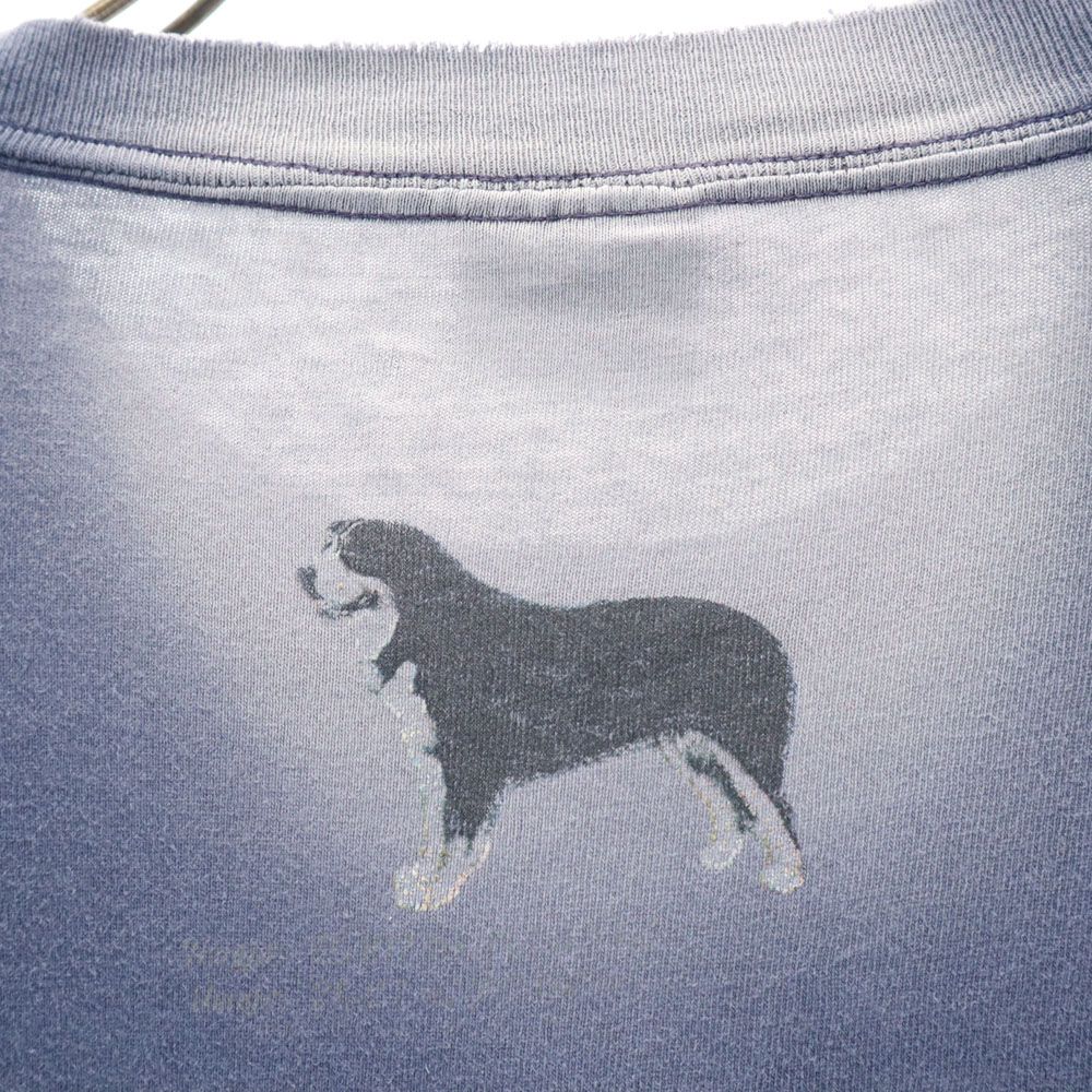 ユナイテッドスポーツ 90s オールド プリント 半袖 Tシャツ L ネイビー系 United Sports メンズ