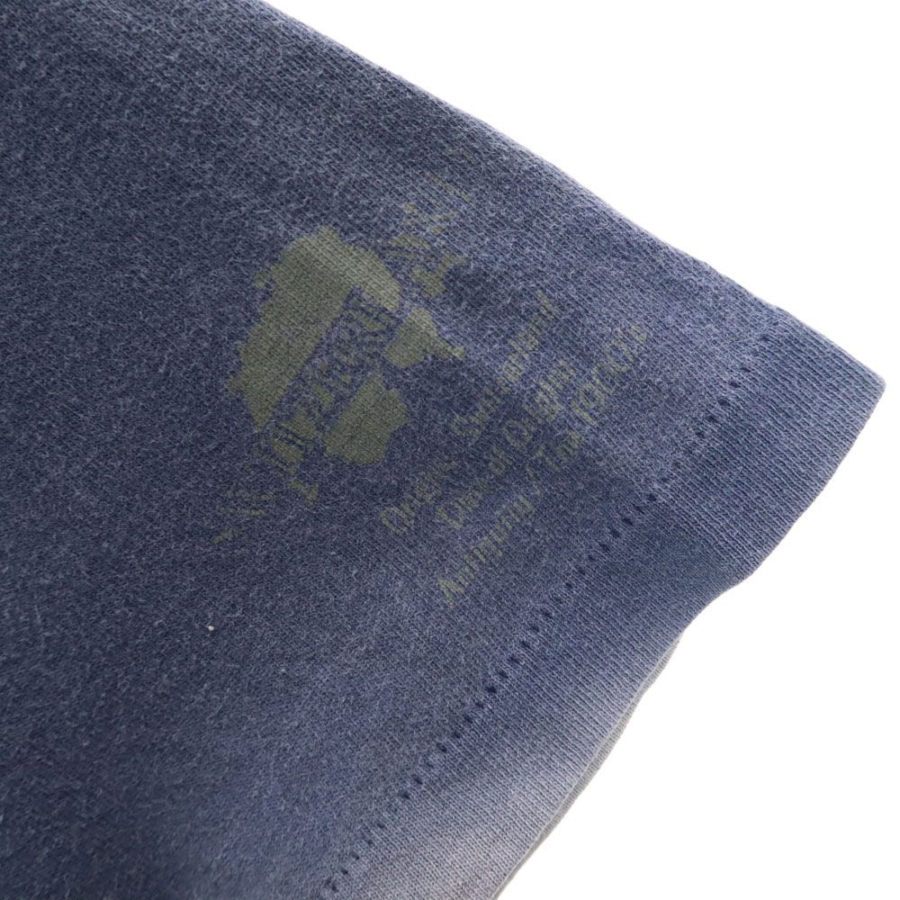 ユナイテッドスポーツ 90s オールド プリント 半袖 Tシャツ L ネイビー系 United Sports メンズ