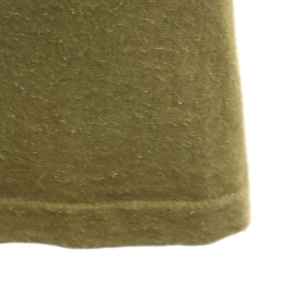 TAGRAG 90s USA製 オールド プリント 半袖 Tシャツ ONE カーキ メンズ