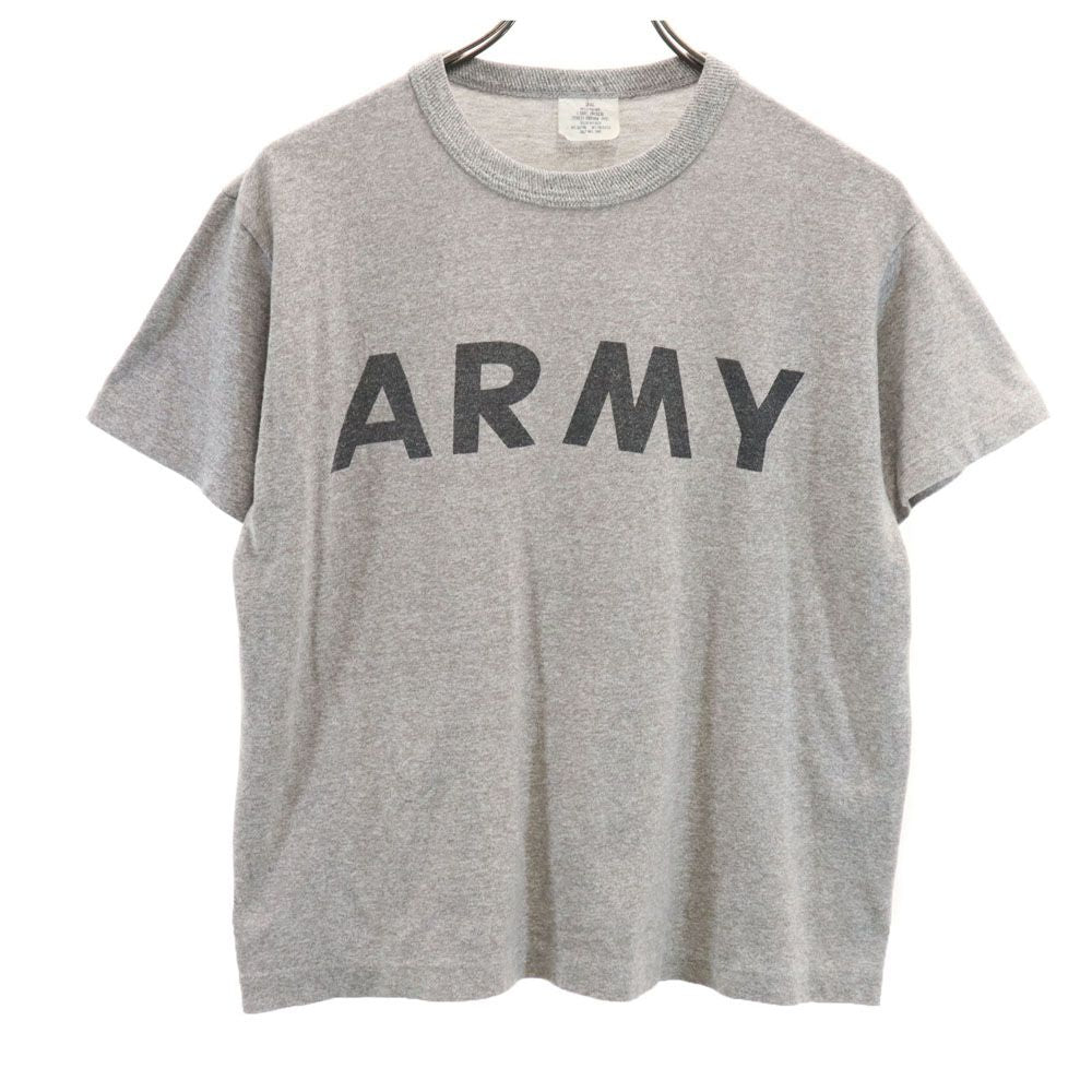 US ARMY アメリカ軍 90s DLA トレーニングT 半袖 Tシャツ S グレー メンズ