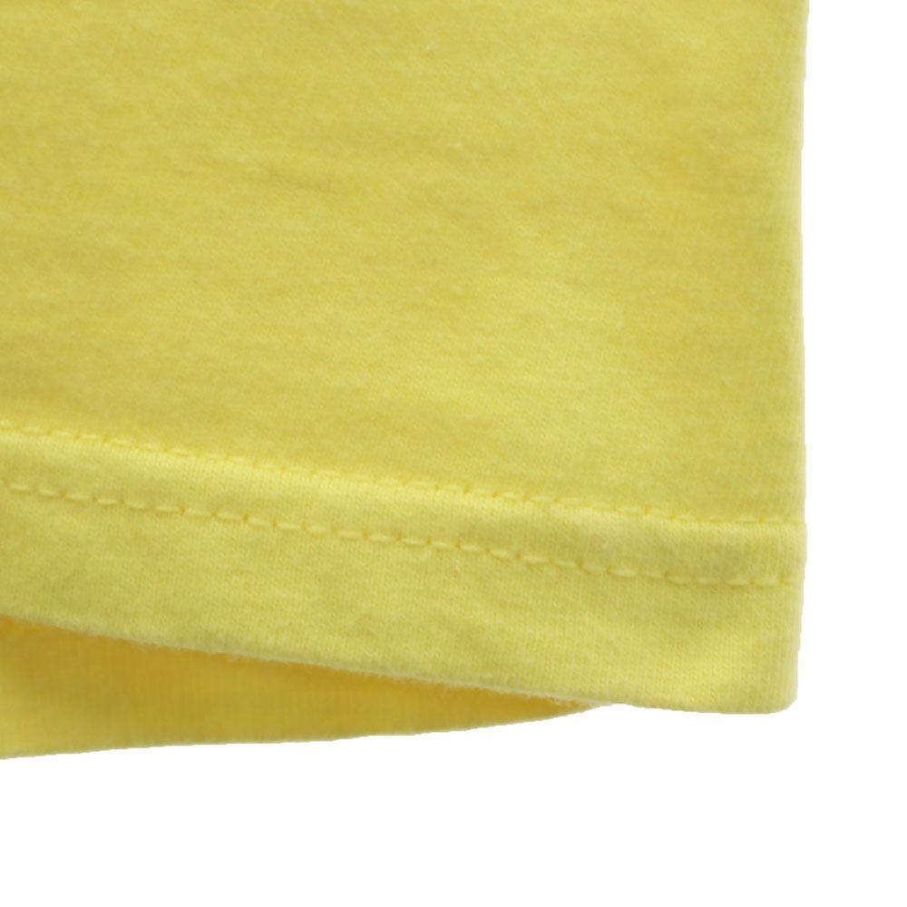 Hanes ヘインズ 90s オールド バックプリント 半袖 Tシャツ L イエロー メンズ