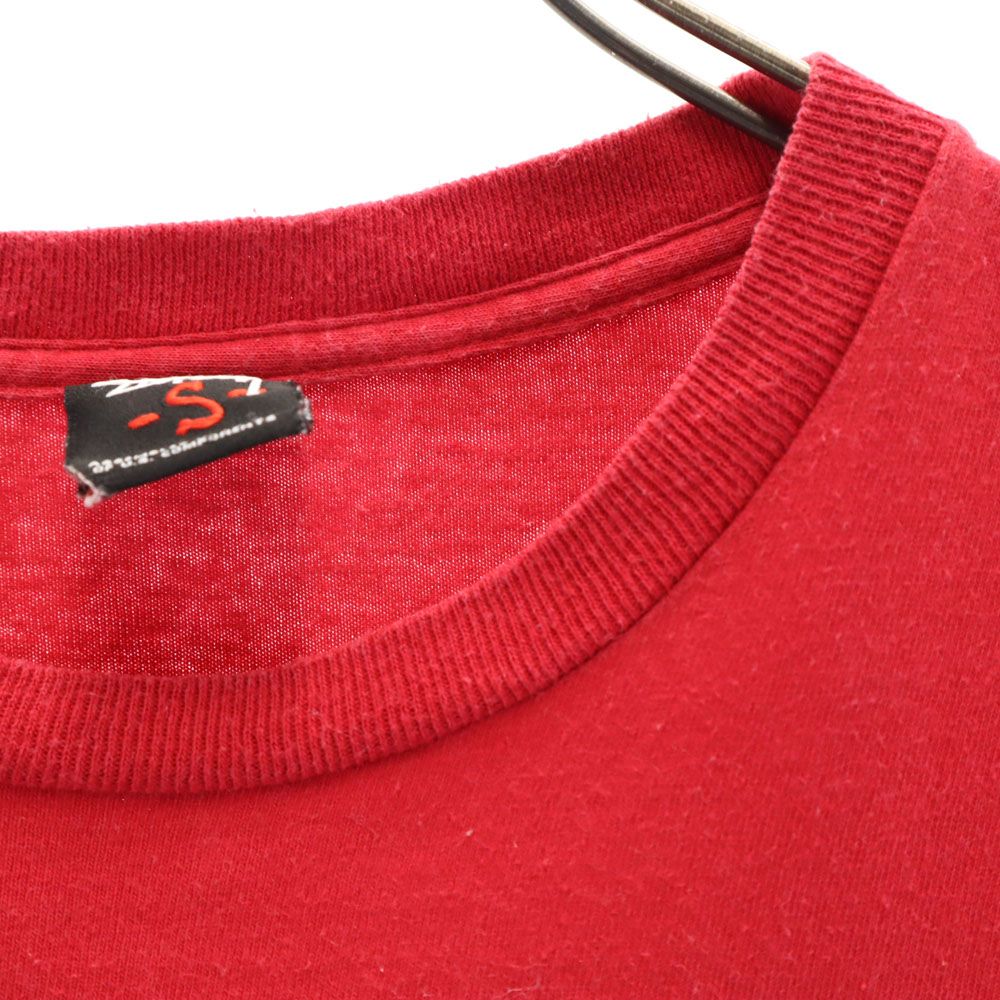 STUSSY ステューシー 半袖 Tシャツ S 赤 メンズ