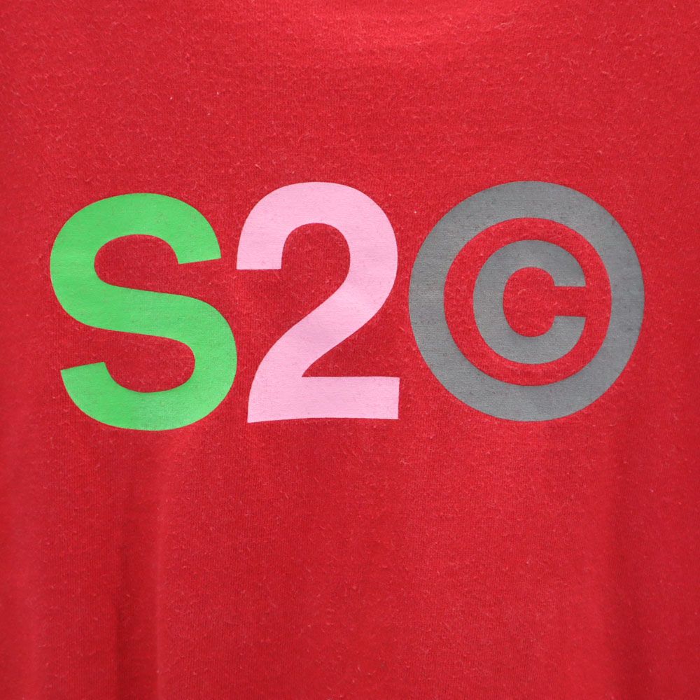 STUSSY ステューシー 半袖 Tシャツ S 赤 メンズ