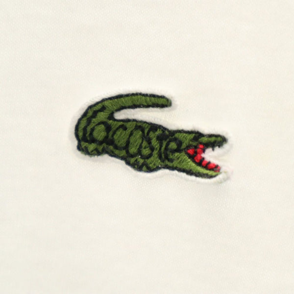 ラコステ 半袖 Tシャツ 5 ホワイト系 LACOSTE ワンポイント メンズ