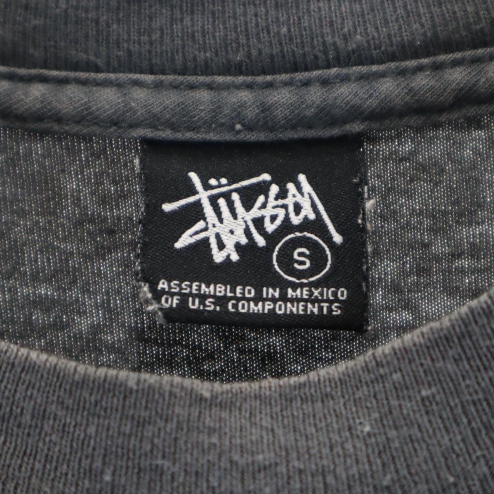 ステューシー プリント 半袖 Tシャツ S グレー系 STUSSY メンズ