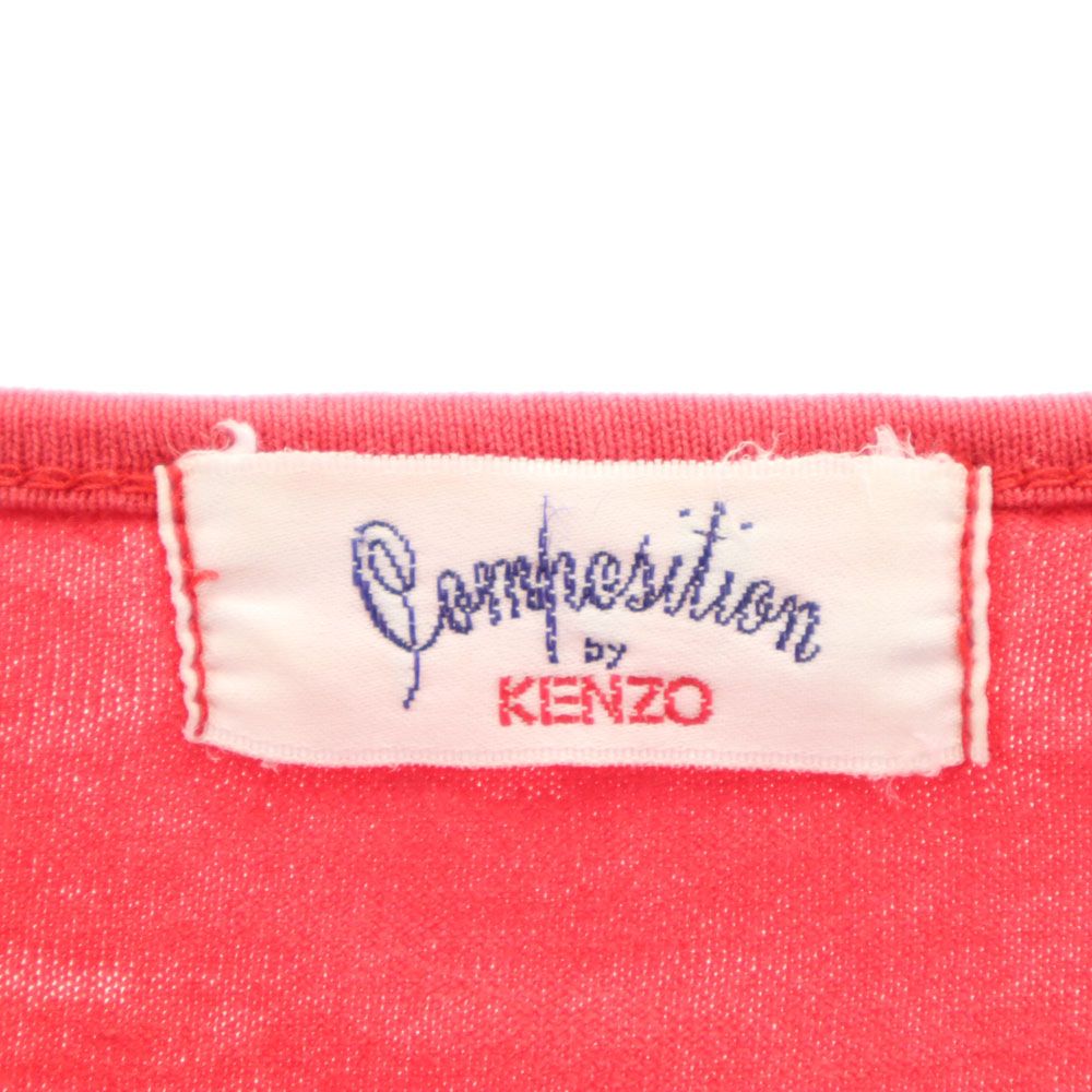 KENZO ケンゾー 日本製 半袖 Tシャツ 38 レッド系 メンズ