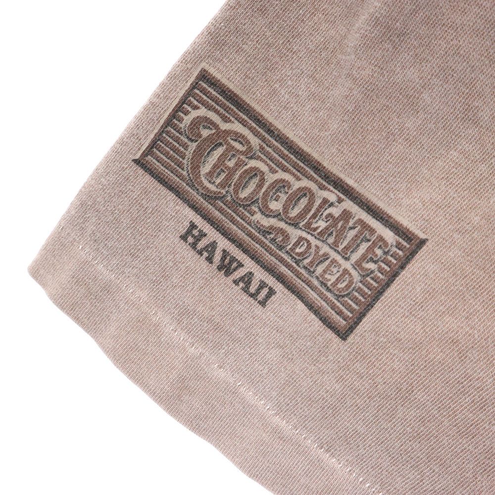 クレイジーシャツ 90s USA製 オールド 半袖 Tシャツ XL ブラウン系 Crazy Shirt メンズ