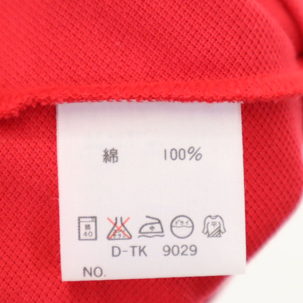 CHEMISE LACOSTE シュミーズラコステ 半袖 ポロシャツ 2 赤 鹿の子地 メンズ