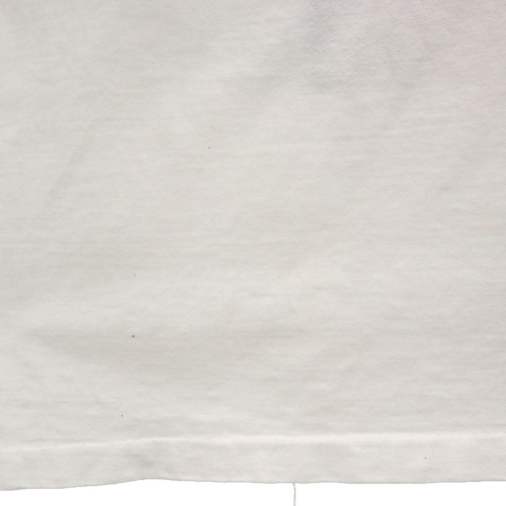 adidas アディダス 90s USA製 オールド プリント 半袖 Tシャツ L ホワイト メンズ