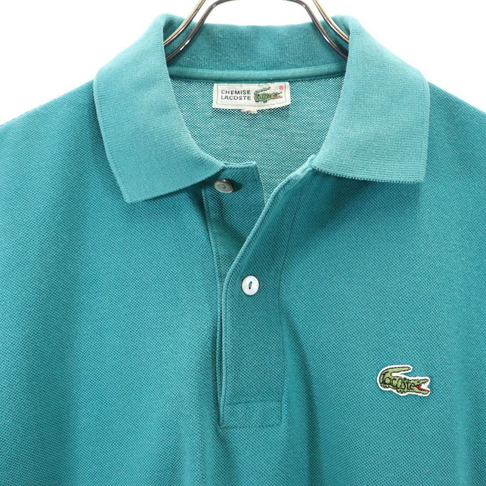 CHEMISE LACOSTE シュミーズラコステ ゴルフ 半袖 鹿の子 ポロシャツ 2 ターコイズ レディース