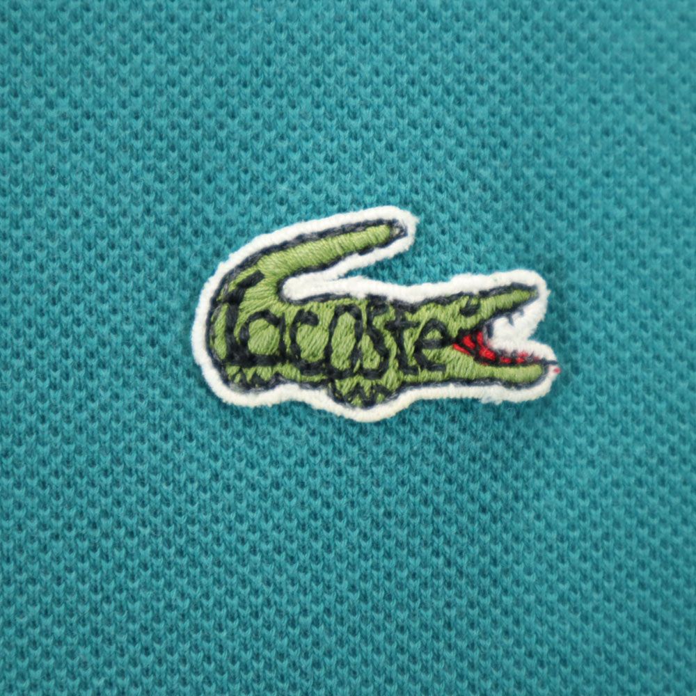 CHEMISE LACOSTE シュミーズラコステ ゴルフ 半袖 鹿の子 ポロシャツ 2 ターコイズ レディース
