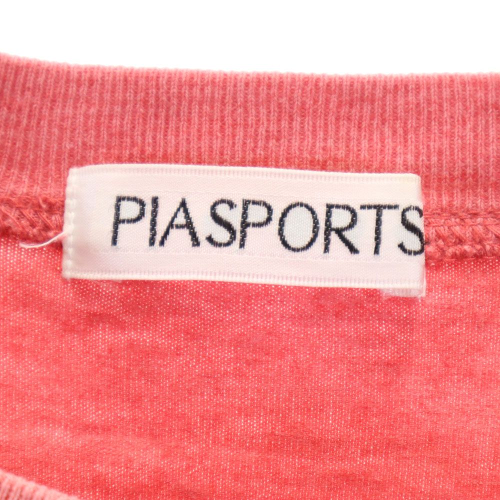 ピアスポーツ 半袖 Tシャツ 4 ピンク系 PIA SPORTS メンズ
