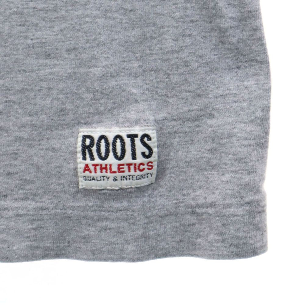 ルーツアスレチック 半袖 Tシャツ M グレー ROOTS ATHLETICS メンズ