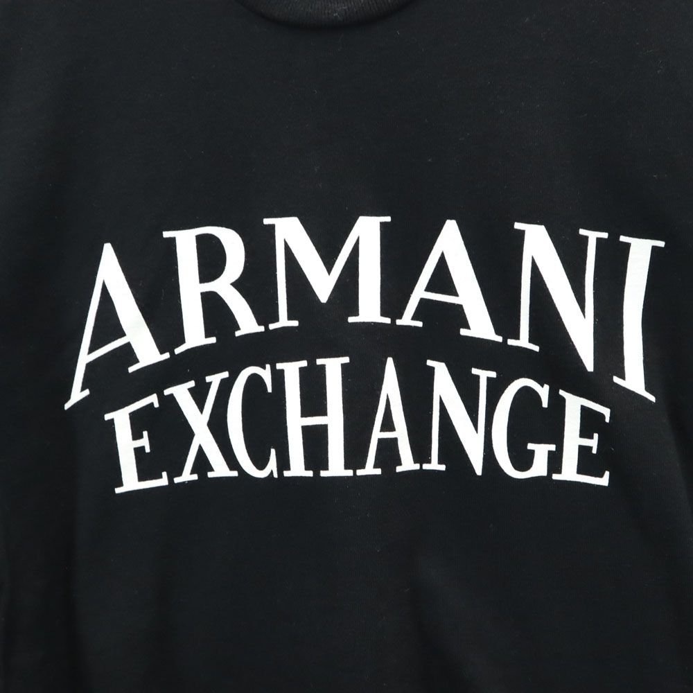 ARMANI EXCHANGE アルマーニエクスチェンジ 90s USA製 オールド ノースリーブ タンクトップ M ブラック レディース