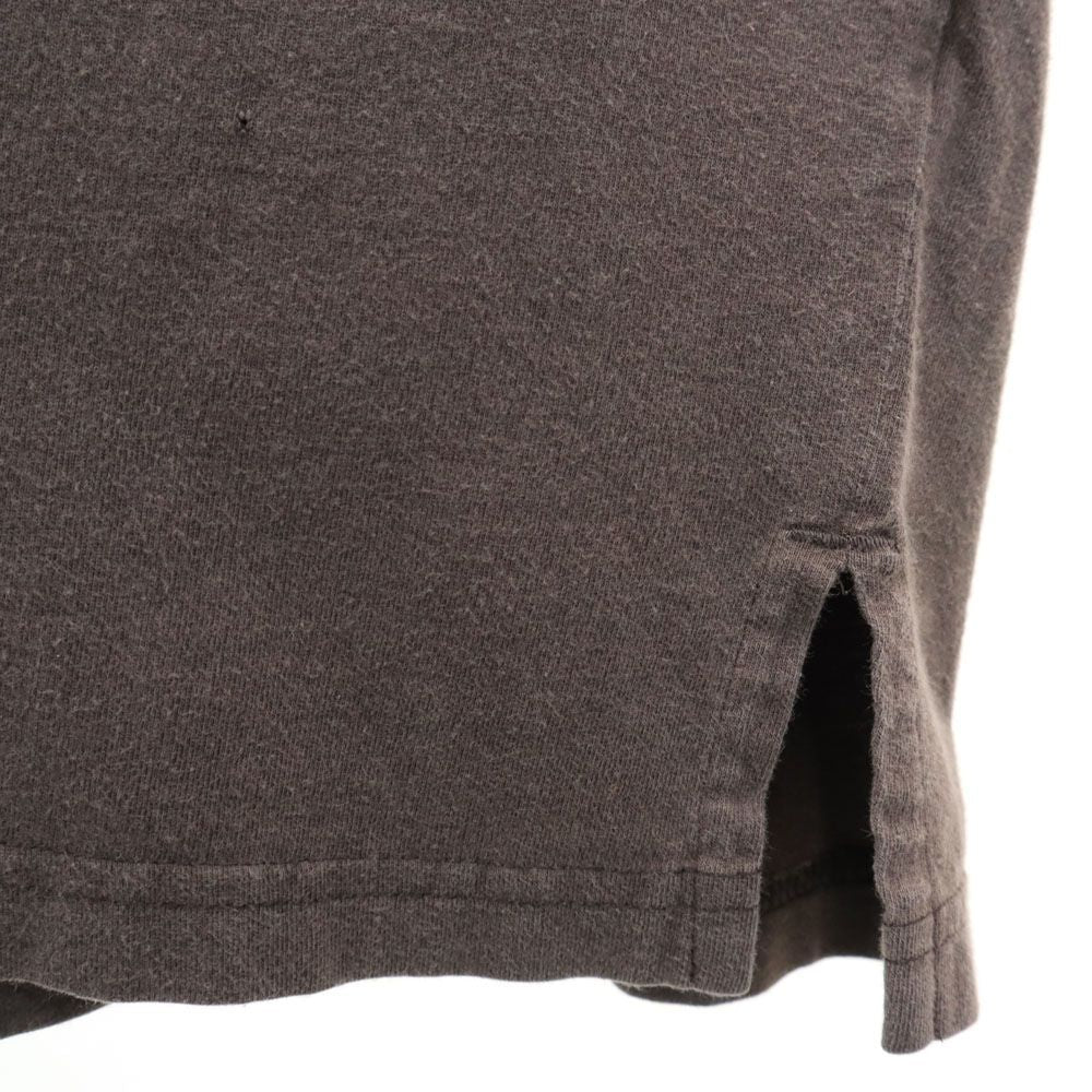 THE NORTH FACE ザノースフェイス AT01389 半袖 アウトドア トリム Tシャツ M グレー×ブルー リンガー メンズ