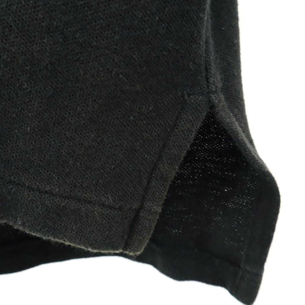 ポロバイラルフローレン 長袖 鹿の子 ポロシャツ LL ブラック Polo by Ralph Lauren メンズ