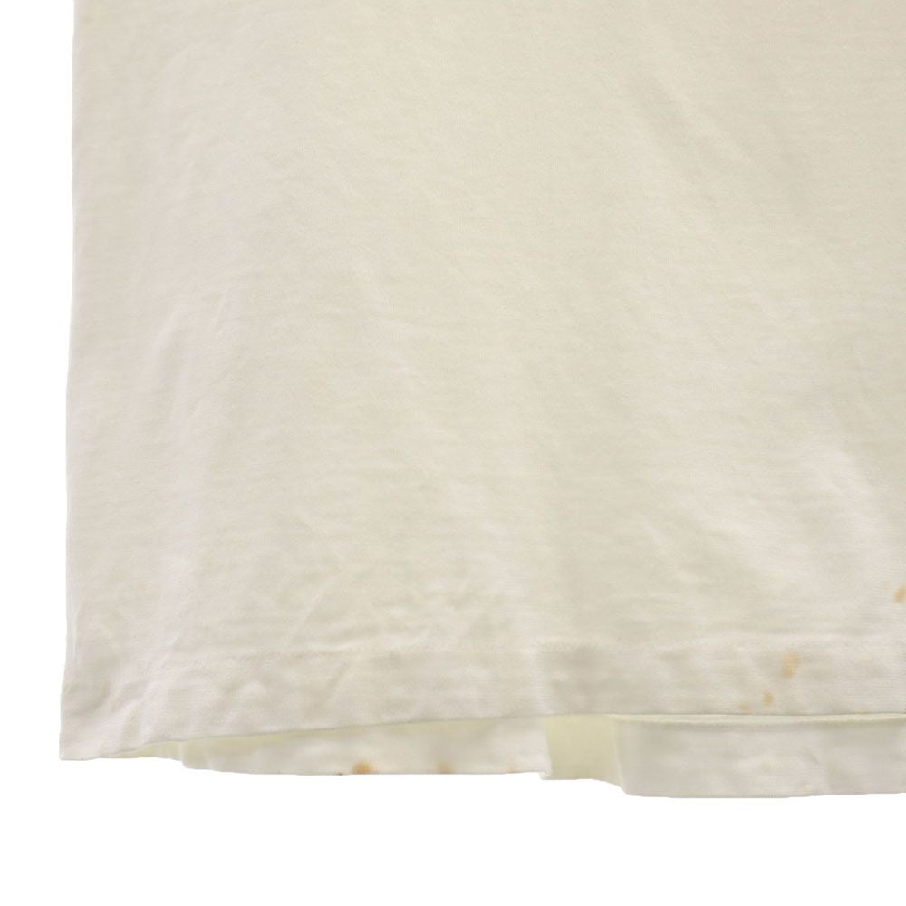 CLUB SPORTSWEAR 日本製 プリント 半袖 Tシャツ L ホワイト CLUB SPORTSWEAR メンズ