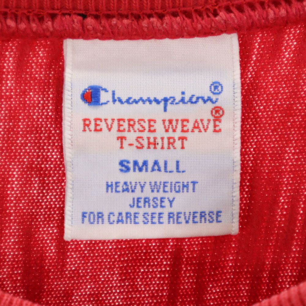 チャンピオン 半袖 Tシャツ S レッド Champion メンズ