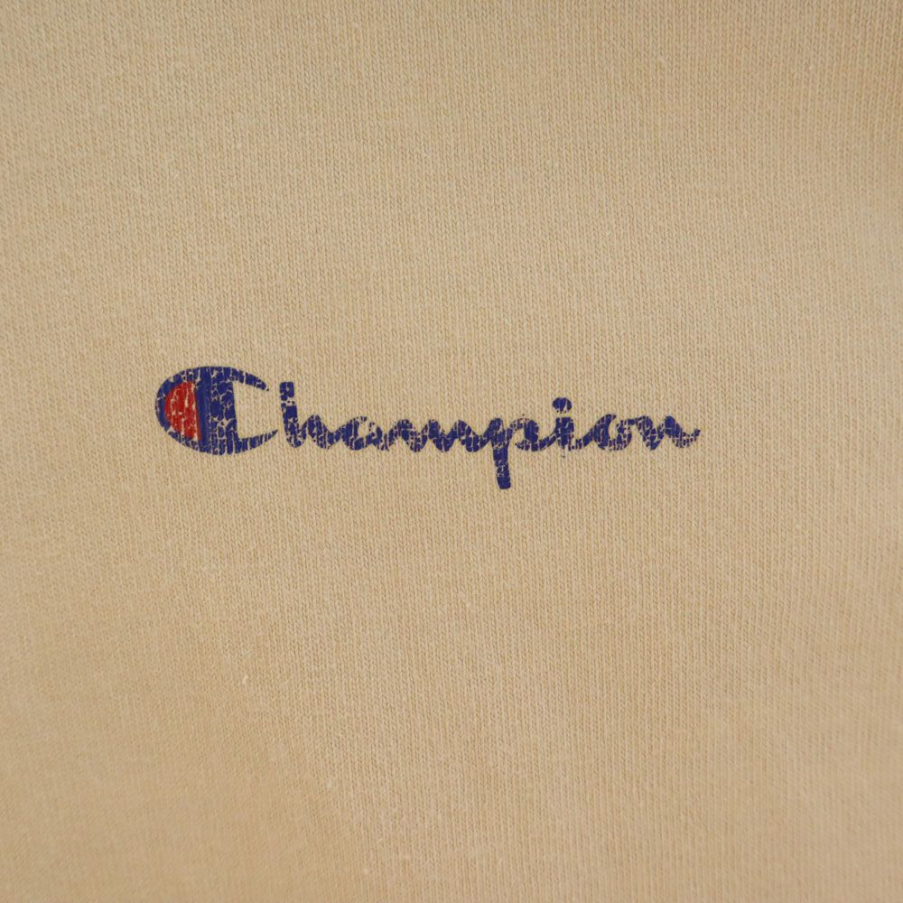 Champion チャンピオン 90s USA製 オールド 半袖 Tシャツ M ベージュ メンズ