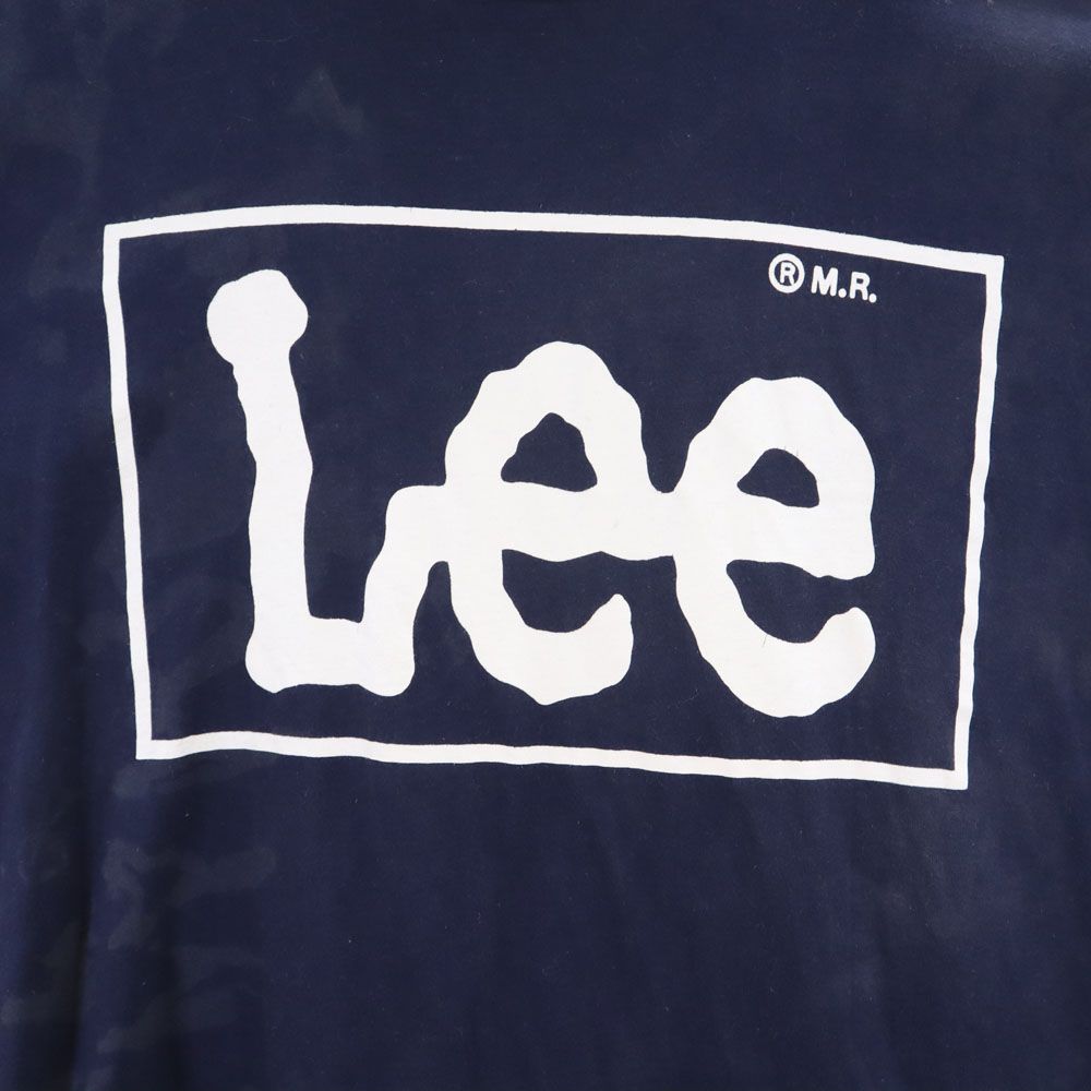Lee リー 90s USA製 オールド 半袖 Tシャツ L ネイビー メンズ