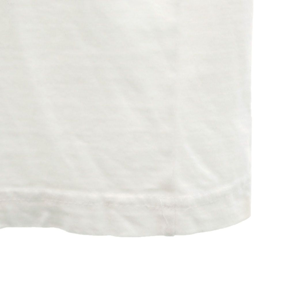 adidas アディダス 80s トレフォイルロゴ ヴィンテージ バックプリント 半袖 Tシャツ L ホワイト メンズ