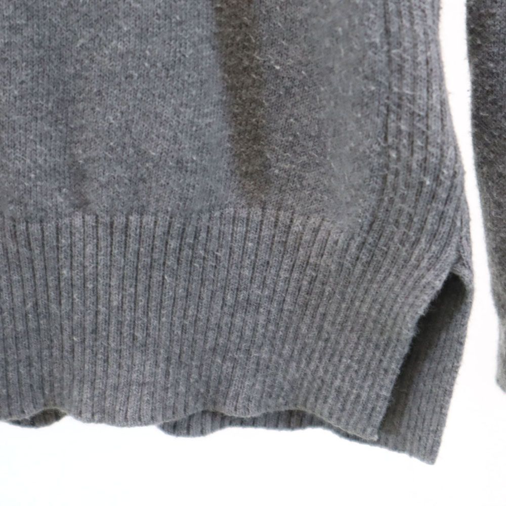 BURBERRY BLUE LABEL バーバリーブルーレーベル 三陽商会 長袖 コットン セーター 38 グレー ニット レディース