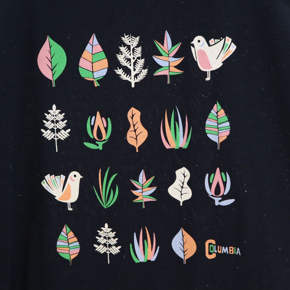 コロンビア 半袖 Tシャツ M ネイビー系 Columbia レディース