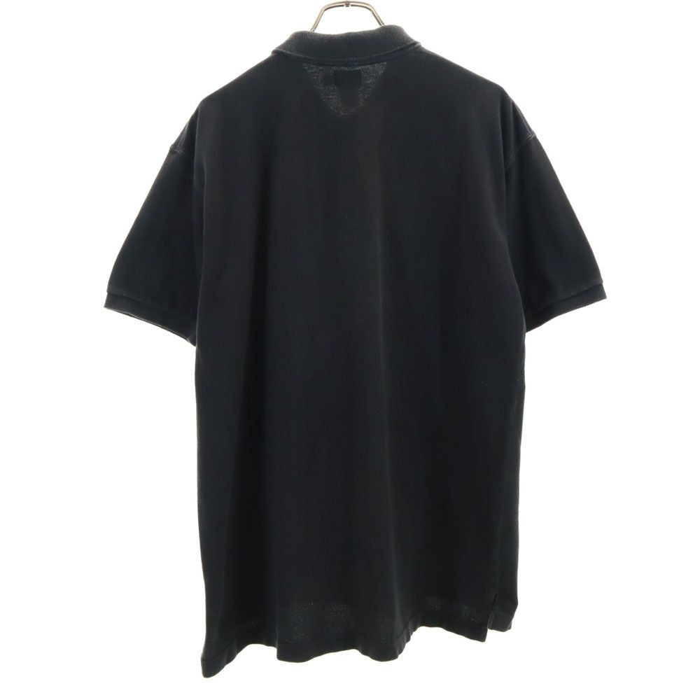 Calvin klein カルバンクライン 半袖 鹿の子 ポロシャツ M ブラック メンズ