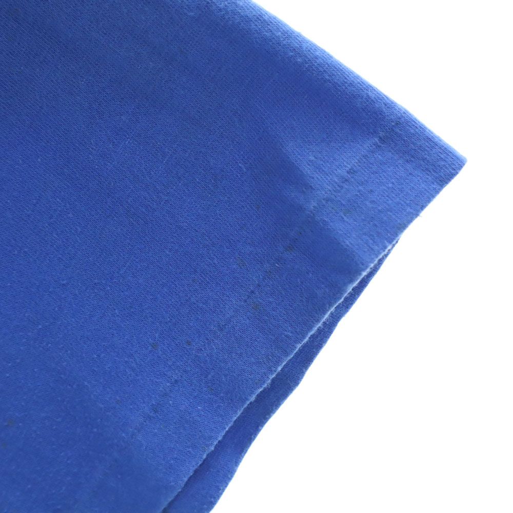 Hanes ヘインズ 90s オールド USA製 半袖 Tシャツ M ブルー系 メンズ