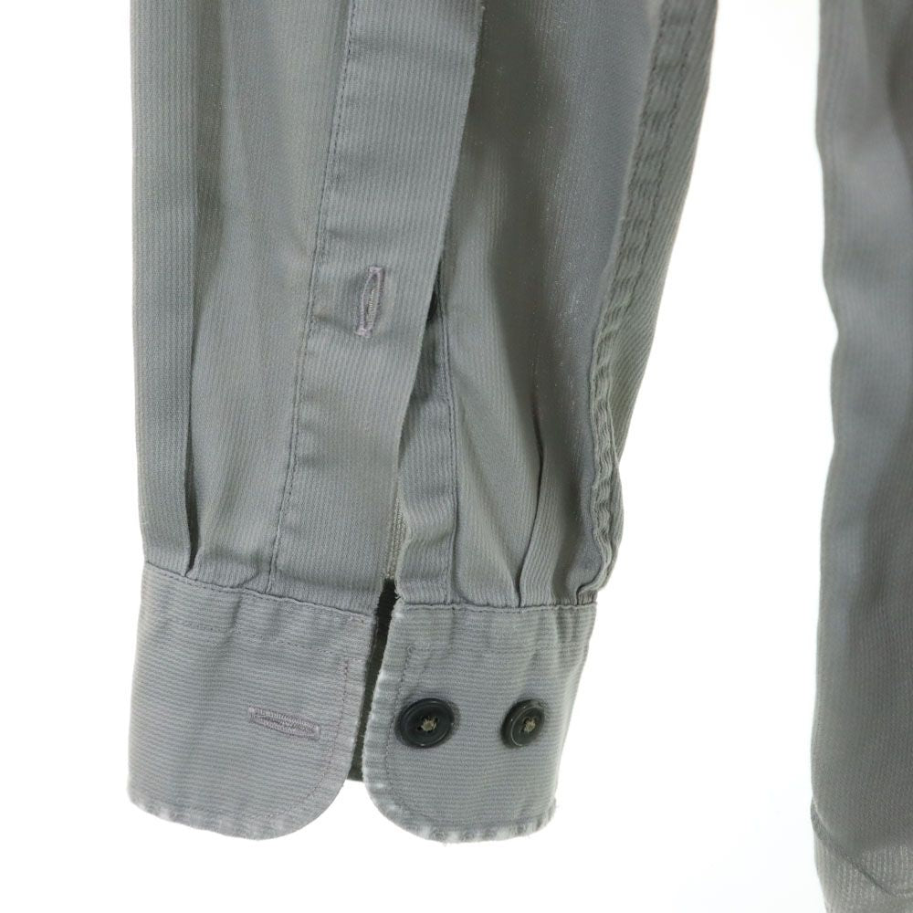 ARMANI EXCHANGE アルマーニエクスチェンジ 90s オールド 長袖 シャツ S グレー系 メンズ
