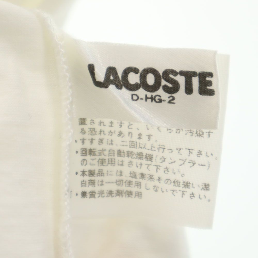 ラコステ 半袖 Tシャツ 40 ホワイト系 LACOSTE レディース