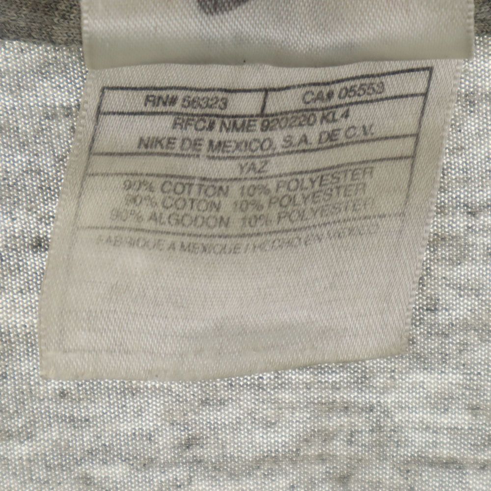 ナイキ 90s オールド 白タグ ジャンク 半袖 Tシャツ M グレー NIKE メンズ