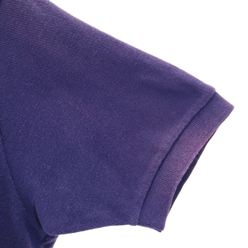 Burberrys バーバリーズ 90s オールド 半袖 ポロシャツ L ブルー系 OF LONDON 鹿の子地 メンズ