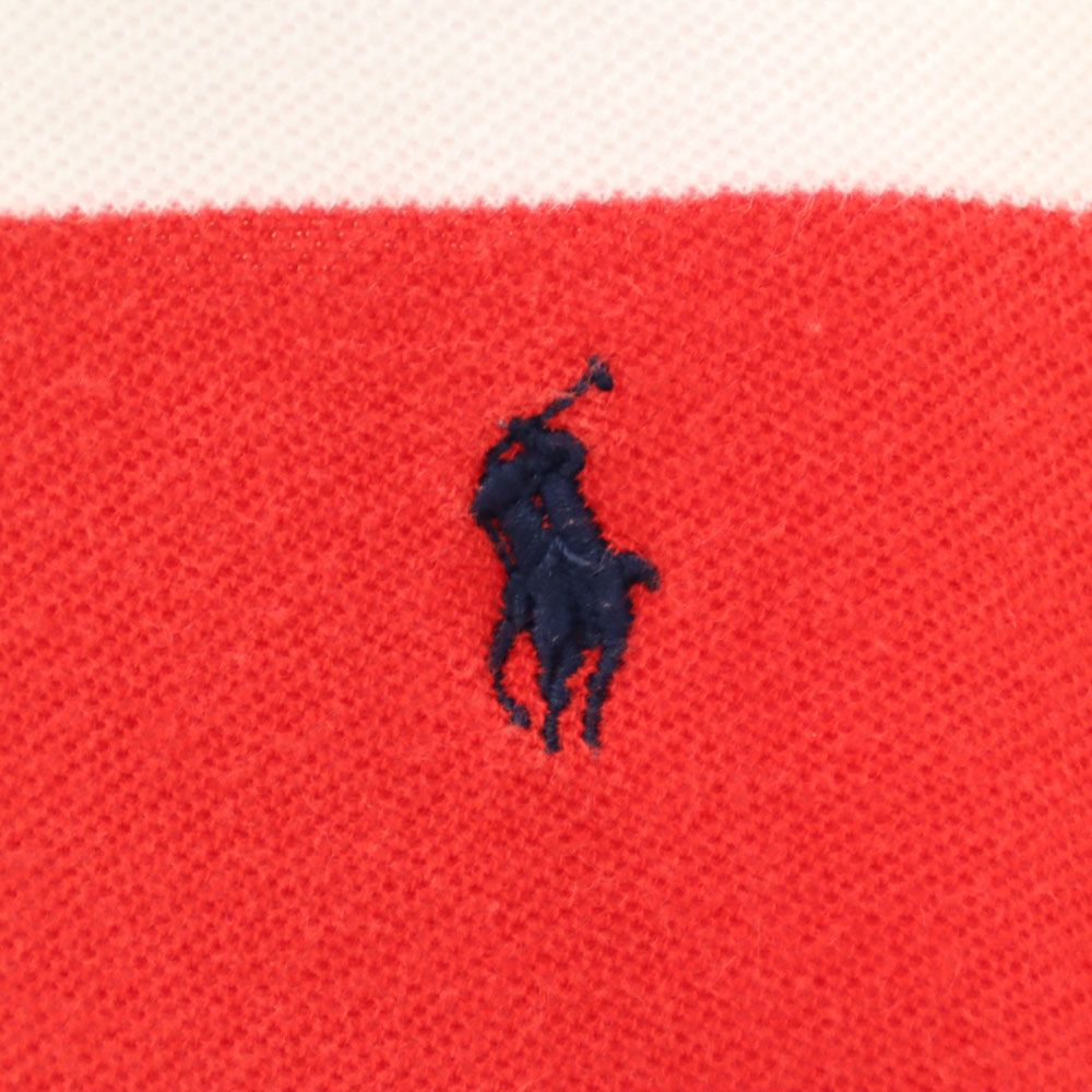 Polo by Ralph Lauren ポロバイラルフローレン ボーダー柄 半袖 ポロシャツ XL 鹿の子地 メンズ
