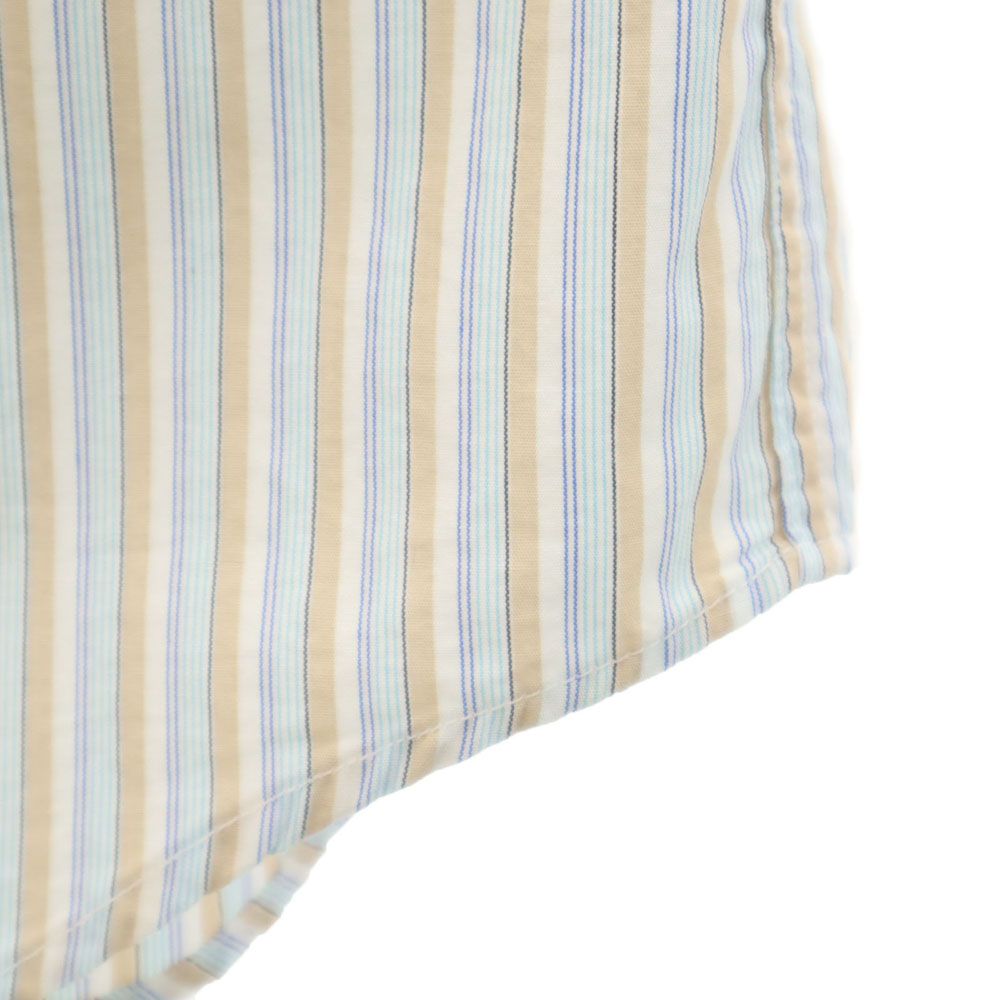 PEARLY GATES パーリーゲイツ ストライプ柄 ゴルフ 半袖 シャツ 2 ホワイト 他 レディース