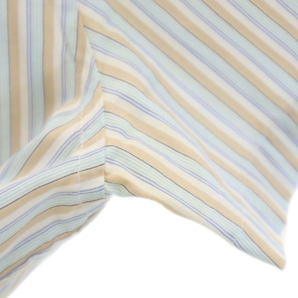 PEARLY GATES パーリーゲイツ ストライプ柄 ゴルフ 半袖 シャツ 2 ホワイト 他 レディース