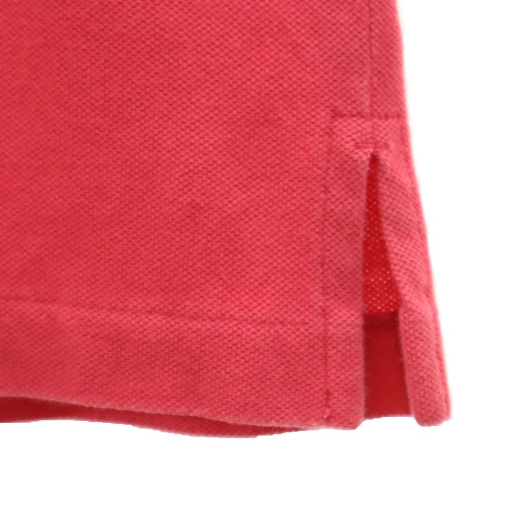 PEARLY GATES パーリーゲイツ 日本製 ゴルフ 半袖 鹿の子 ポロシャツ L ピンク メンズ