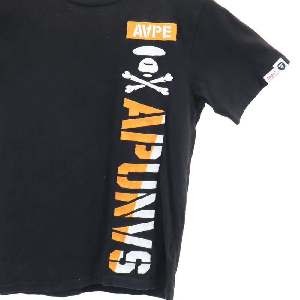 A BATHING APE アベイシングエイプ 半袖 Tシャツ S ブラック メンズ
