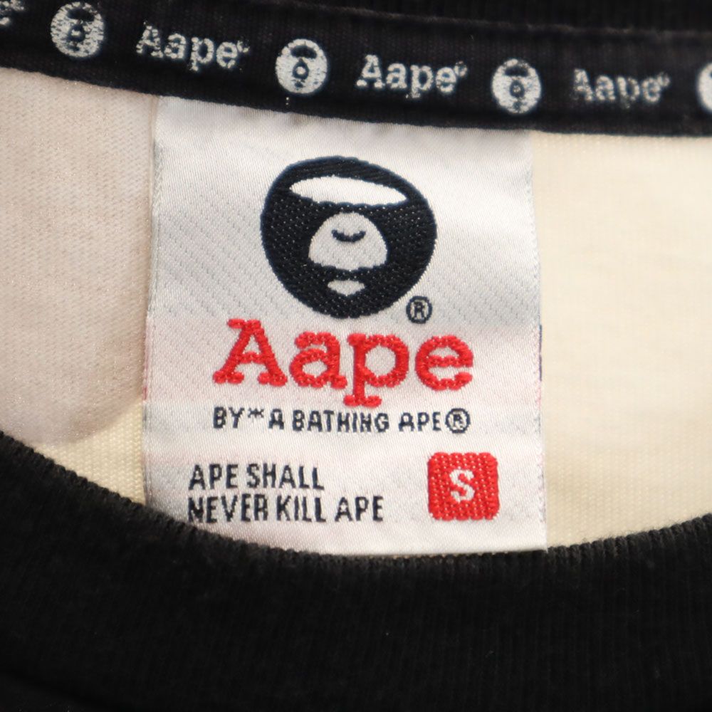 A BATHING APE アベイシングエイプ 半袖 Tシャツ S ブラック メンズ