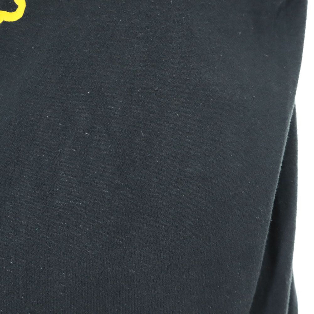 RUSSELL ATHLETIC ラッセルアスレチック 90s USA製 オールド プリント 半袖 Tシャツ M ブラック系 メンズ