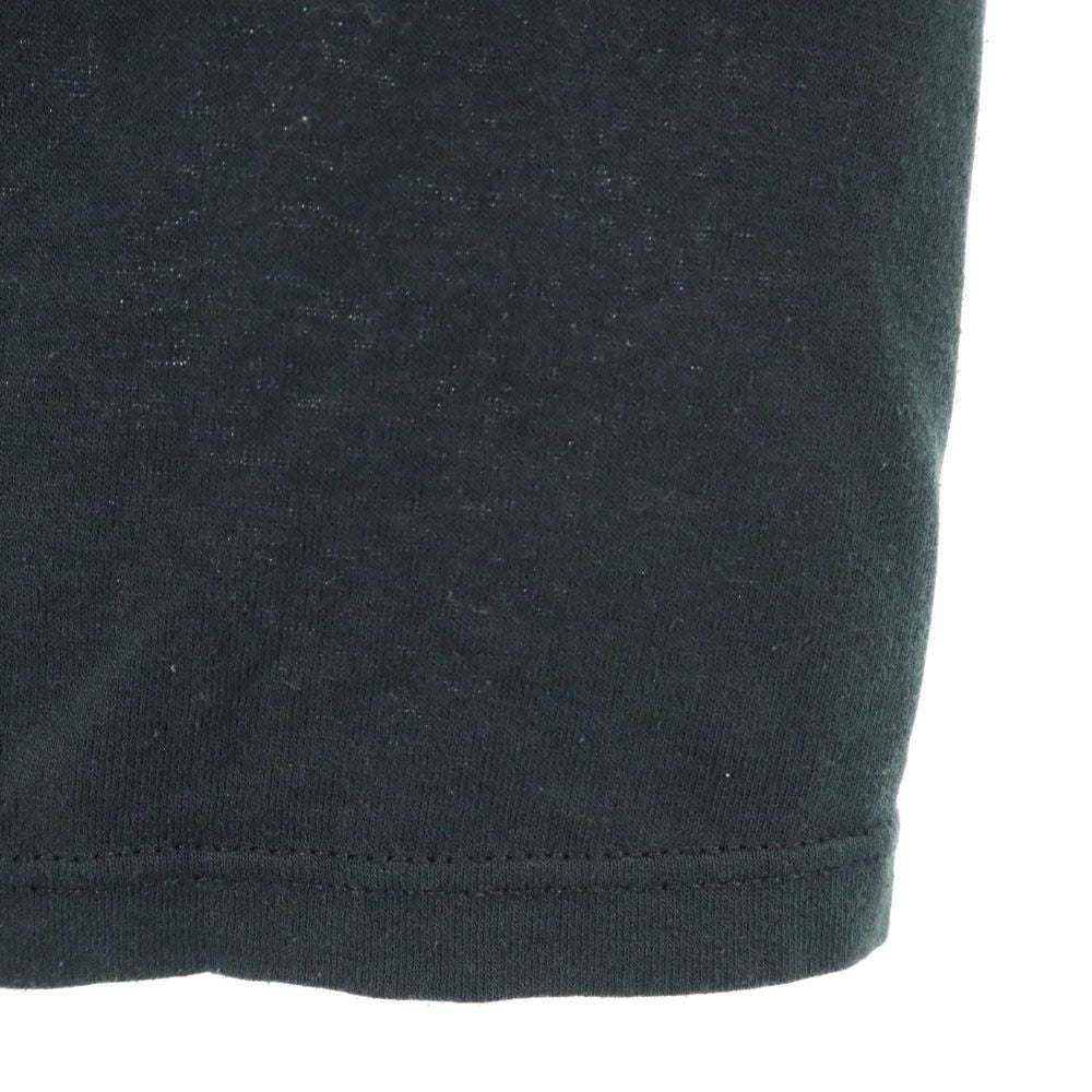 RUSSELL ATHLETIC ラッセルアスレチック 90s USA製 オールド プリント 半袖 Tシャツ M ブラック系 メンズ