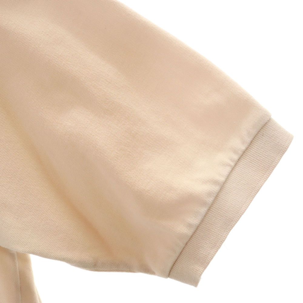 Pierre Cardin ピエールカルダン 半袖 鹿の子 ポロシャツ L ペールオレンジ メンズ